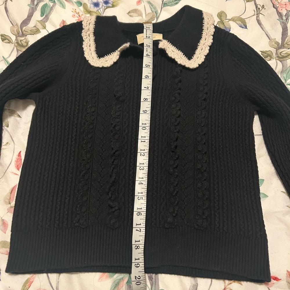 Sézane Frances Sweater - Black - Picture 3 of 7
